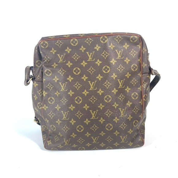 Louis Vuitton Shoulder Pochette Brown Bag Marceau Canvas - Picture 1 of 9